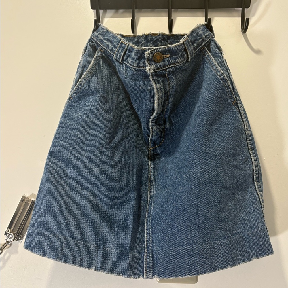 Vintage Calvin Klein Blue Denim Skirt